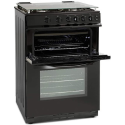 Montpellier-MDG600LK-60cm-Double-Oven-Gas-Cooker-With-Lid